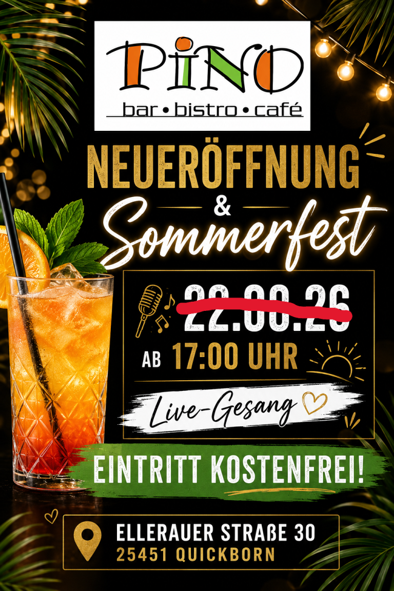 Achtung Datum geändert!